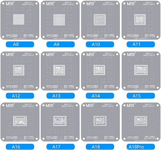 Grelha BGA MaAnt para Apple iPhone 6 - 16 Pro Max, CPU