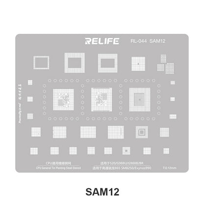 BGA Stencil Relife RL-044 V2.0 for Samsung Series CPU