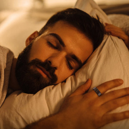 Smart Ring Techsuit R02, Tamanho 11, Rosa Dourado