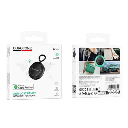 Borofone SmartTag BC104 para a Série iOS, Preto