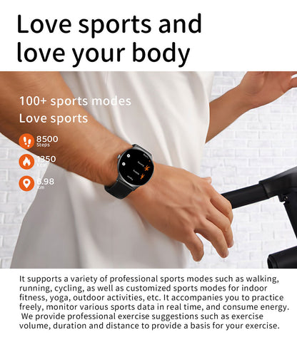 Smartwatch Blavec M01 Vesta Call, Preto