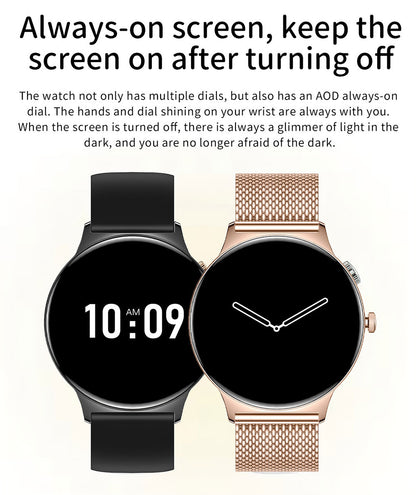 Smartwatch Blavec M01 Vesta Call, Preto
