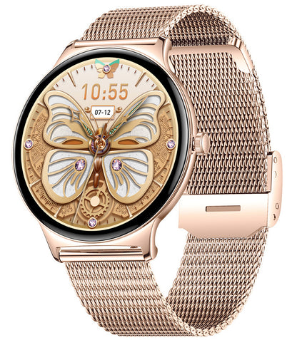 Smartwatch Blavec M01 Vesta Call, Rosa Dourado