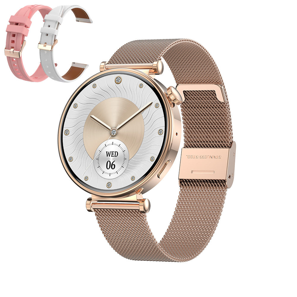 Smartwatch Blavec W17 Amber, Rosa-dourado 