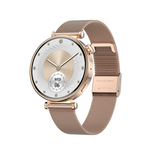Smartwatch Blavec W17 Amber, Rosa-dourado 