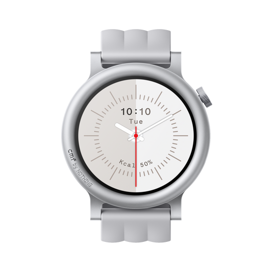 Smartwatch CMF by Nothing Watch 3 Pro, Cinza Claro