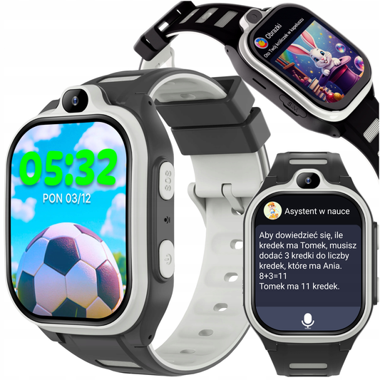 Smartwatch Forever Kids Boost KW-530 Call, Preto