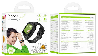 Smartwatch HOCO Y104 Kids Call, Preto