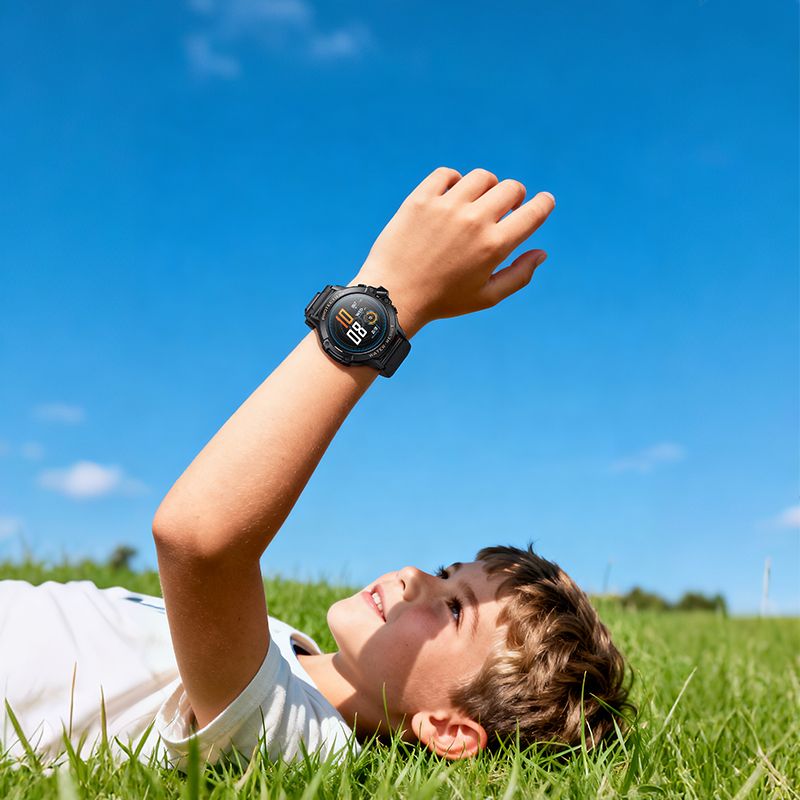 Smartwatch HOCO Y107 Kids Call, Preto