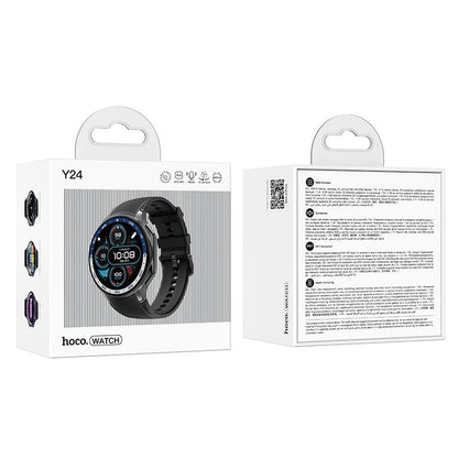 Smartwatch HOCO Y24 Call, Preto