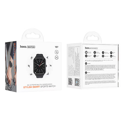 Smartwatch HOCO Y27 Call, Preto