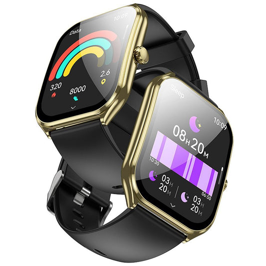 Smartwatch HOCO Y28 Call, Dourado