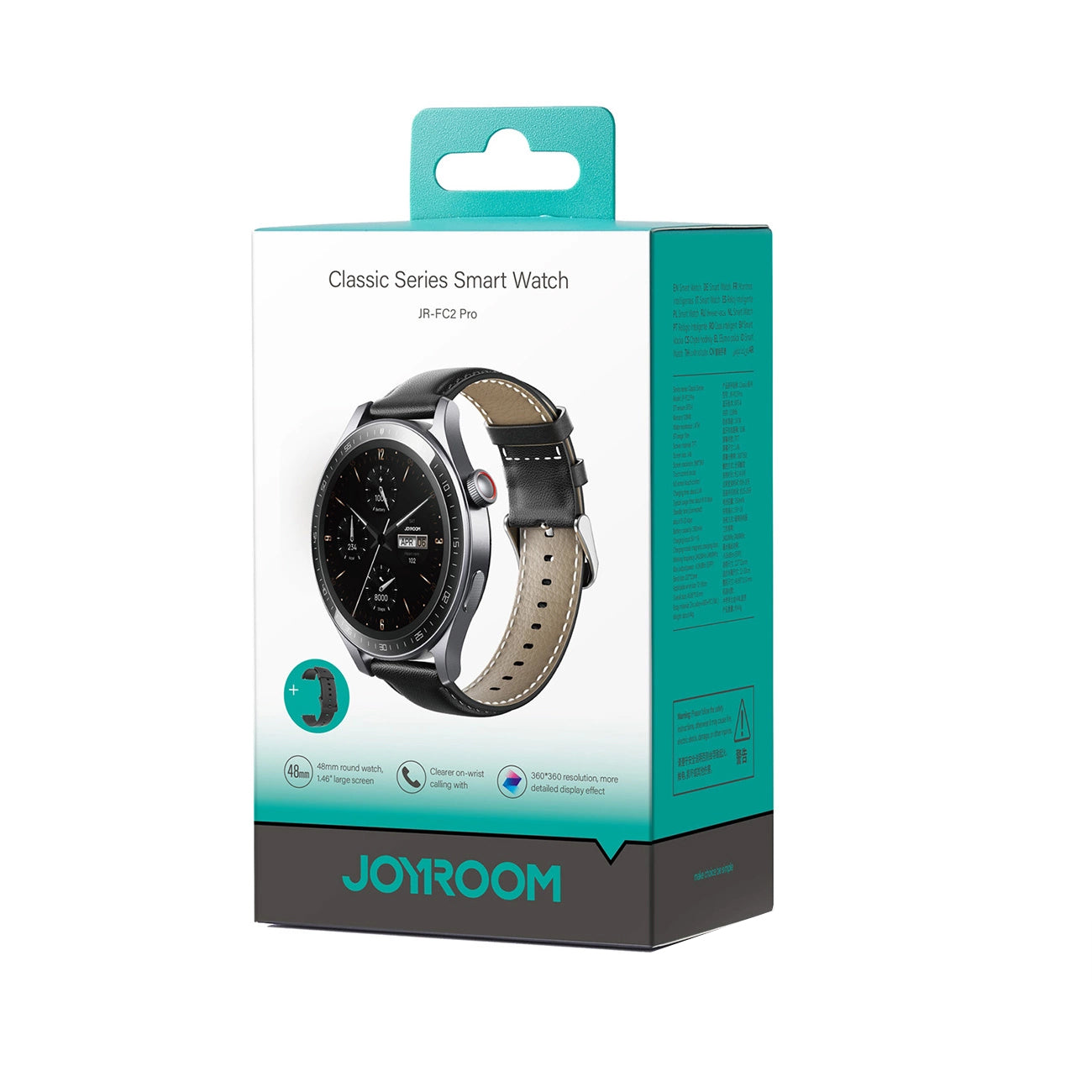 Smartwatch Joyroom JR-FC2 Pro Call, Cinzento