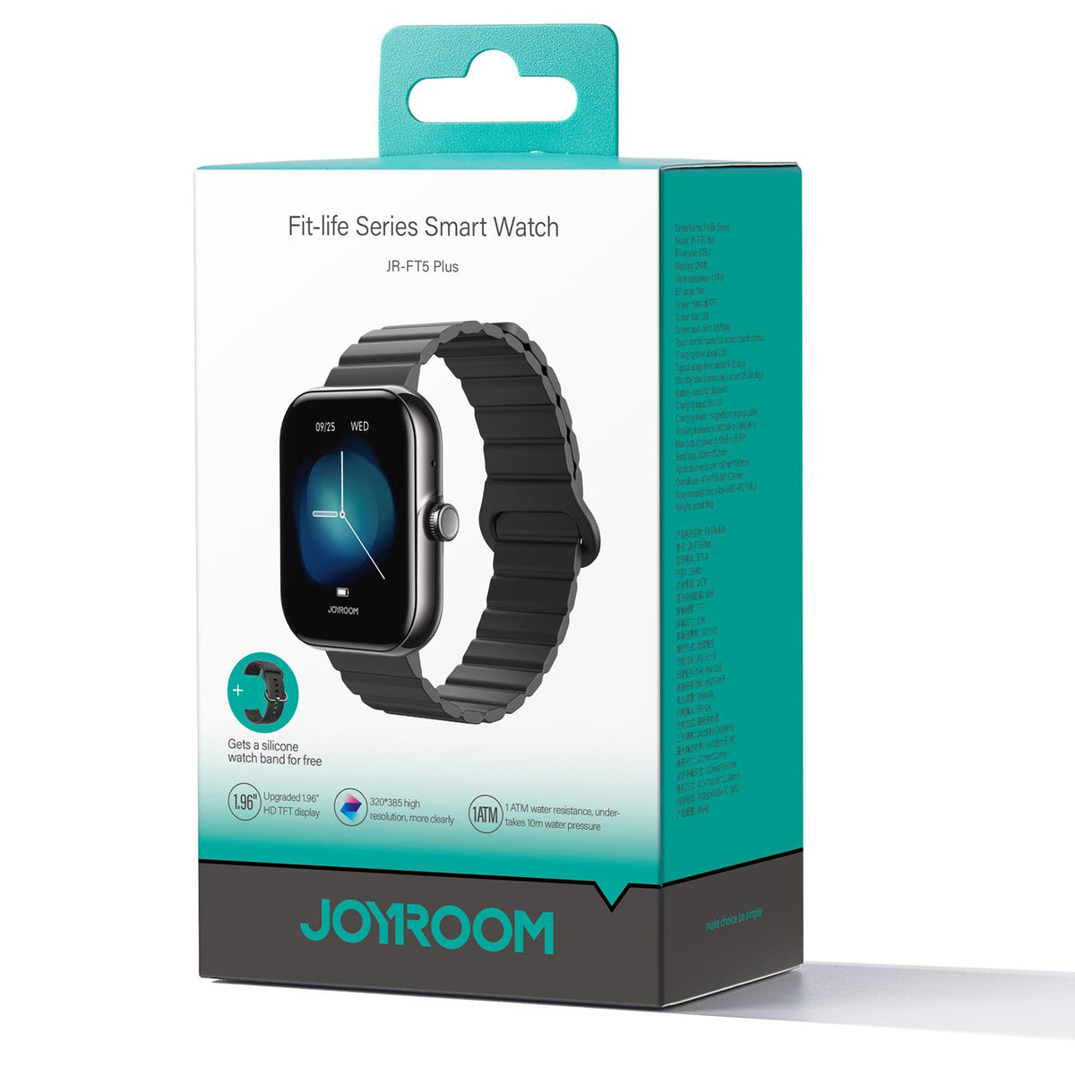 Smartwatch Joyroom JR-FT5 Plus Call, Preto