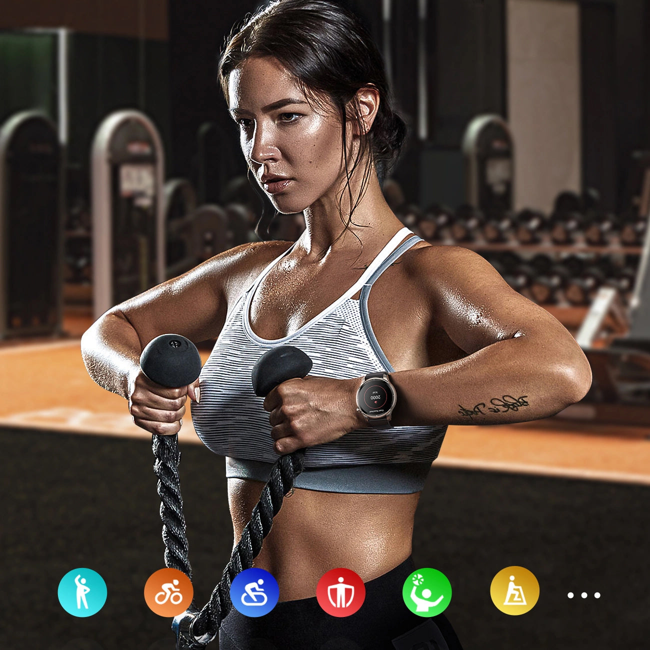 Smartwatch Joyroom JR-FV1, Cinzento