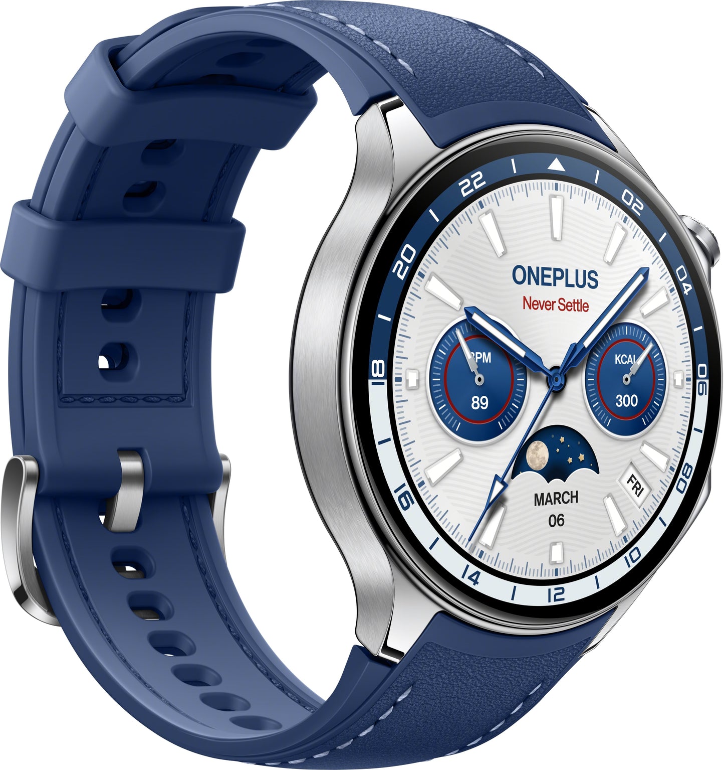 OnePlus Watch 2 smartwatch, Azul 