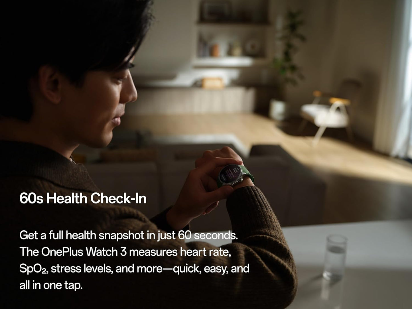 Smartwatch OnePlus Watch 3, 46mm, Preto 5491100340