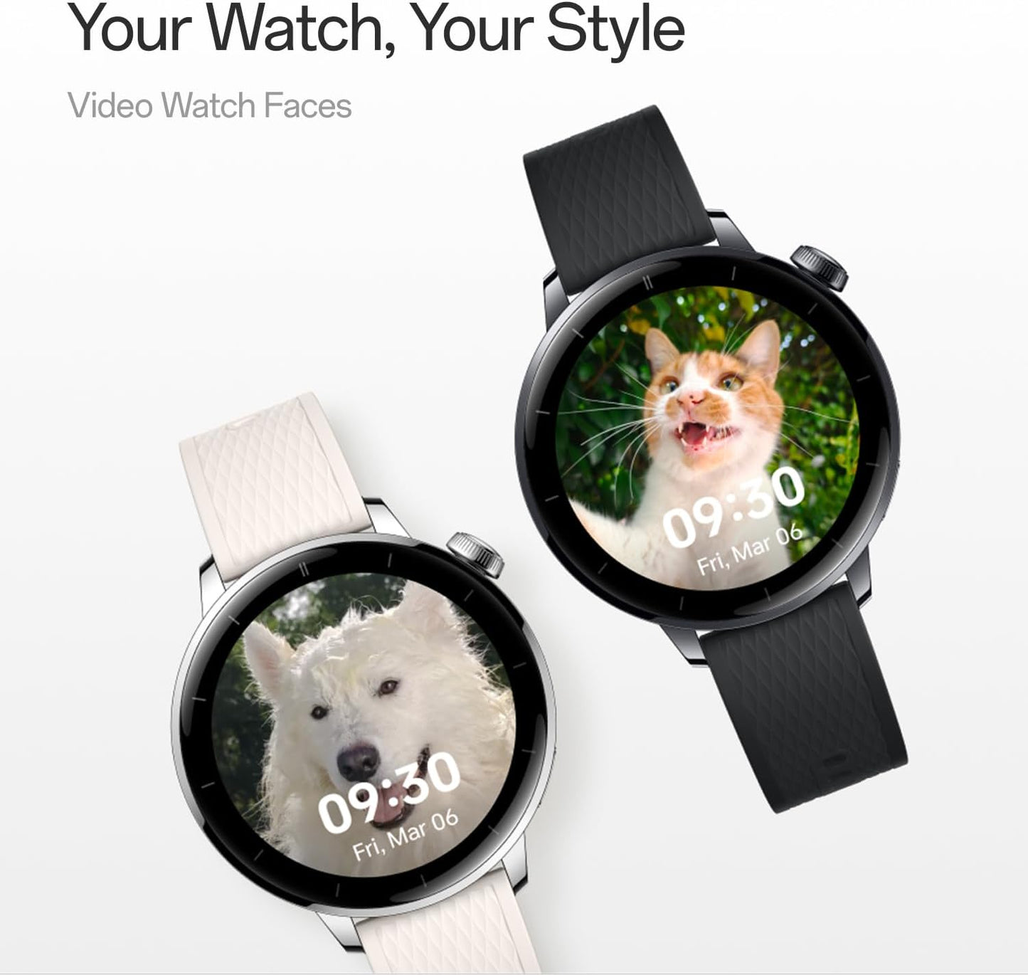 Smartwatch OnePlus Watch 3, 43mm, Preto 5491100421