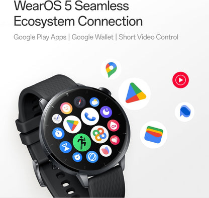 Smartwatch OnePlus Watch 3, 43mm, Preto 5491100421