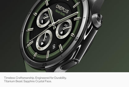 Smartwatch OnePlus Watch 3, 46mm, Verde, Recondicionado 5491100341