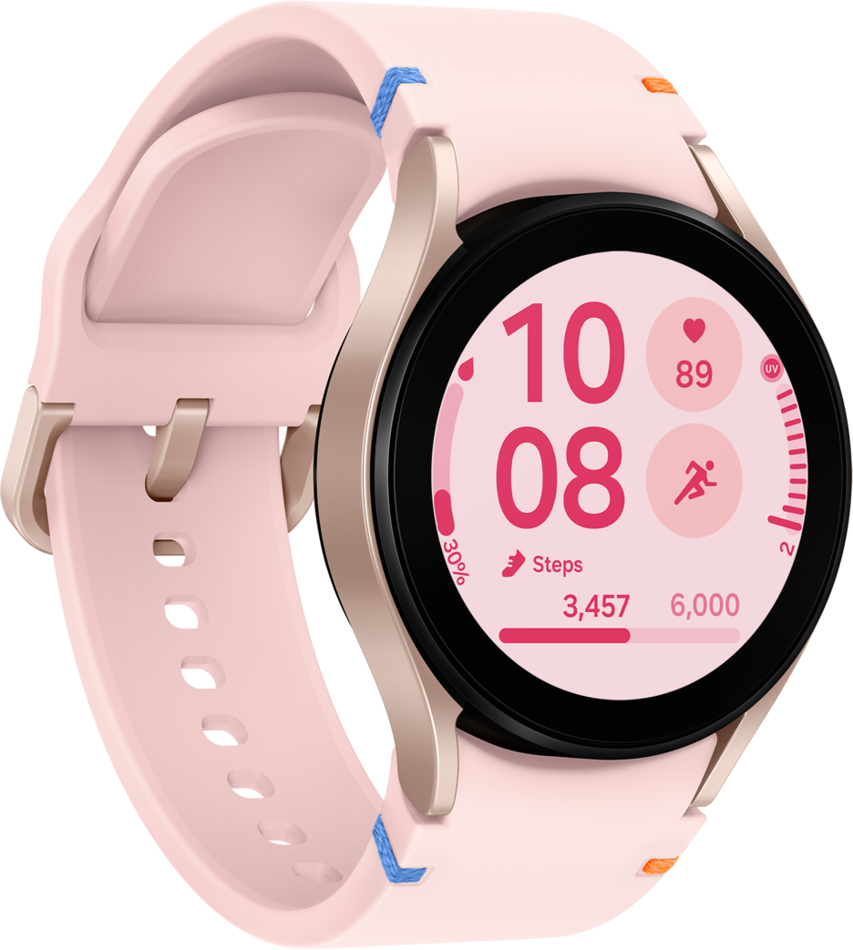 Relógio inteligente Samsung Galaxy Watch FE Samsung Galaxy Watch FE, 40 mm, BT, Ouro rosa SM-R861NIDAEUE 