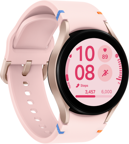 Relógio inteligente Samsung Galaxy Watch FE Samsung Galaxy Watch FE, 40 mm, BT, Ouro rosa SM-R861NIDAEUE 