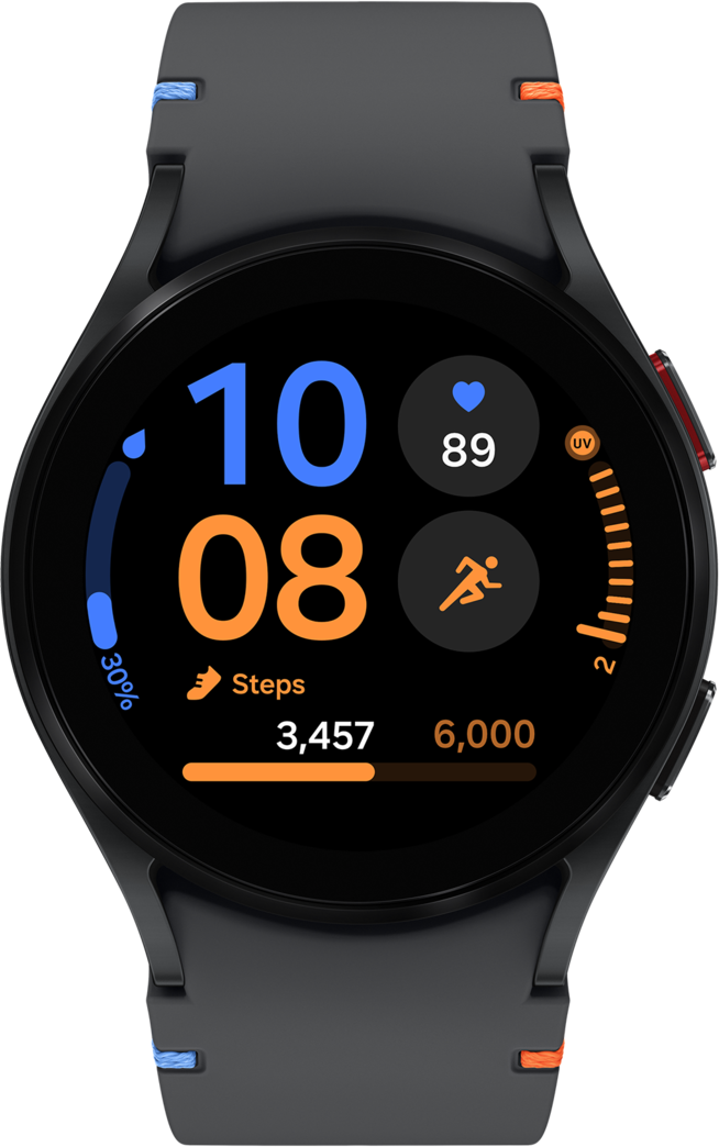 Smartwatch Samsung Galaxy Watch FE, 40 mm, BT, preto SM-R861NZKAKAEUE 