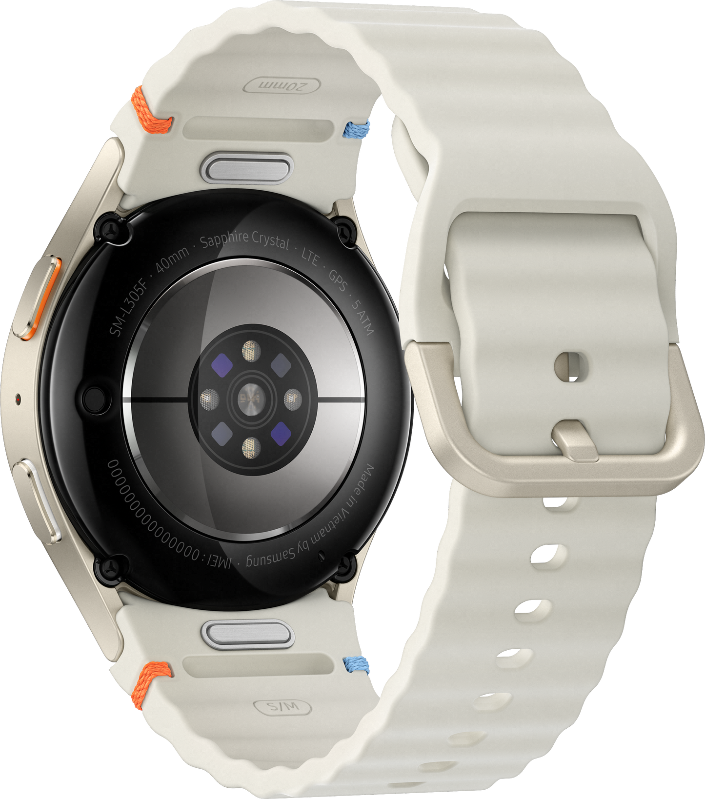 Relógio inteligente Samsung Galaxy Watch7, 40 mm, LTE, Crem SM-L305FZEAEUE 