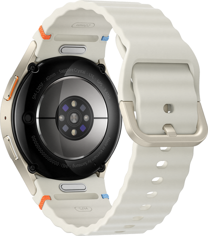 Relógio inteligente Samsung Galaxy Watch7, 40 mm, LTE, Crem SM-L305FZEAEUE 