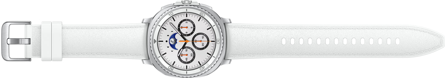 Smartwatch Samsung Galaxy Watch8 Classic, 46mm, BT, Branco SM-L500NZWAEUE