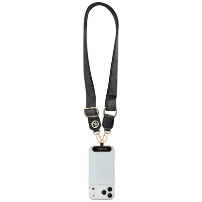 Cordão para Telefone Guess 4G Strass Metal Logo, Preto