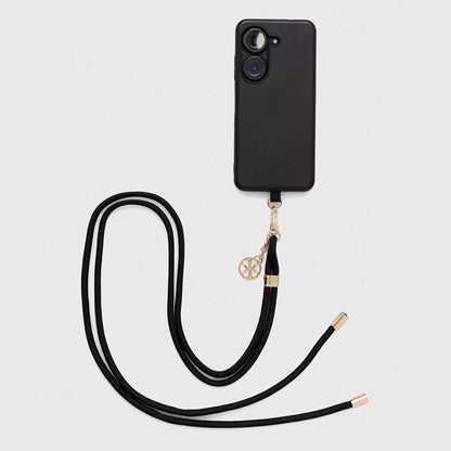 Cordão para Telefone Guess CBDY 4G Charm, Preto