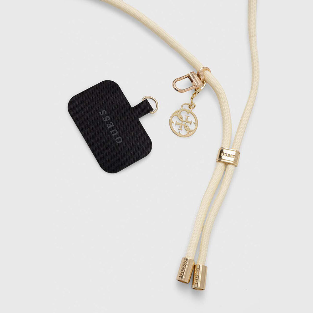Cordão para Telefone Guess CBDY 4G Charm, Preto