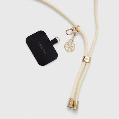 Cordão para Telefone Guess CBDY 4G Charm, Preto