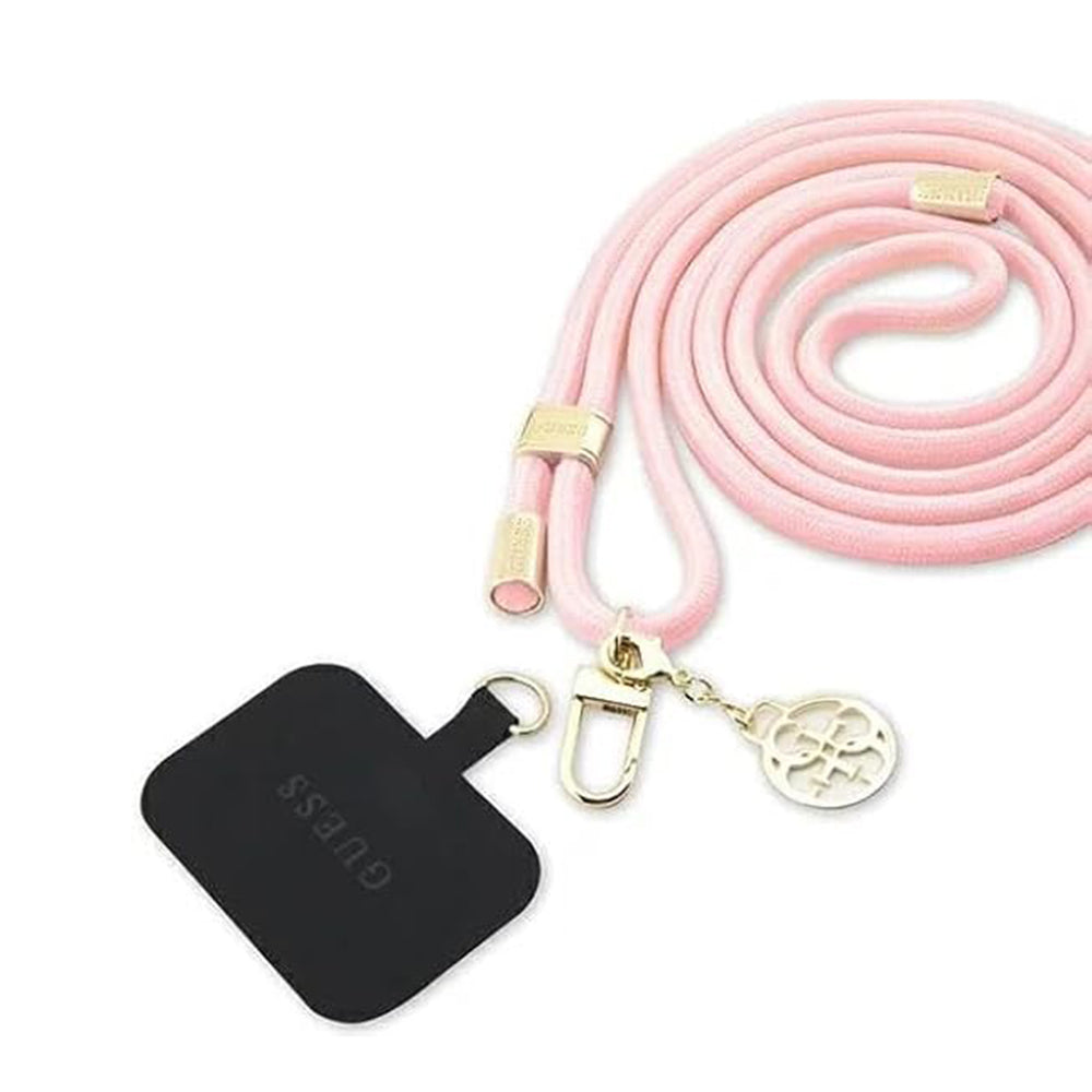 Cordão para Telefone Guess Crossbody, Universal, Rosa