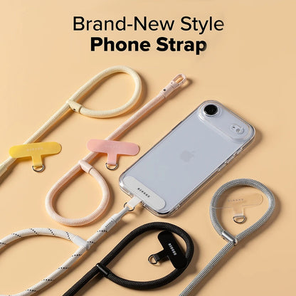 Ringke Link Flow P-Type Phone Lanyard, Brown