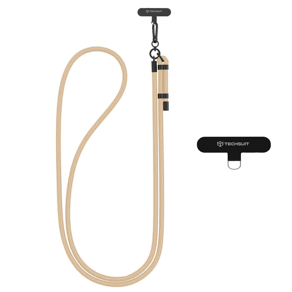 Cordão para Telemóvel Techsuit RCS1-08, Bege