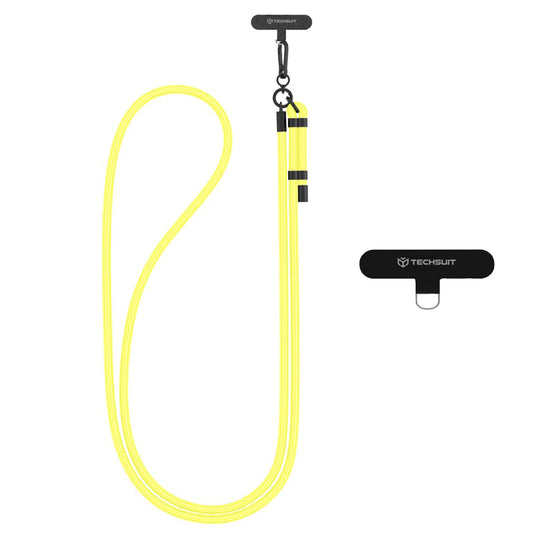 Cordão para Telemóvel Techsuit RCS1-31, Amarelo