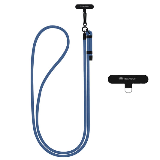 Cordão para Telemóvel Techsuit RCS1-80, Azul