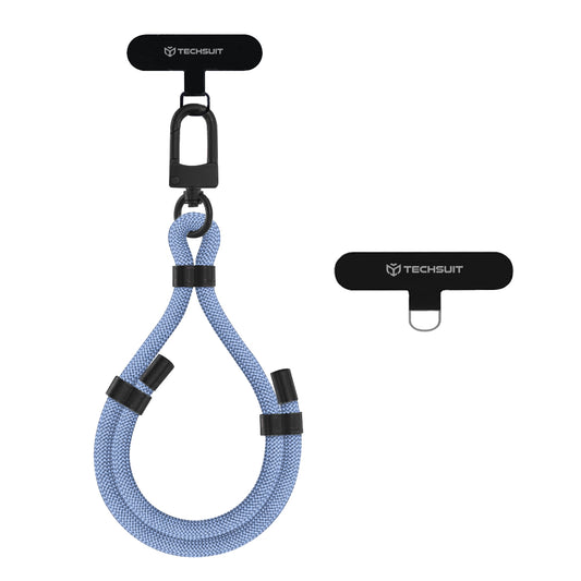 Cordão para Telemóvel Techsuit RWS1-21-23, Cinzento Claro