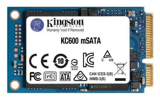 Solid State Drive (SSD) Kingston KC600, 256GB, mSATA SKC600MS/256G-SSD