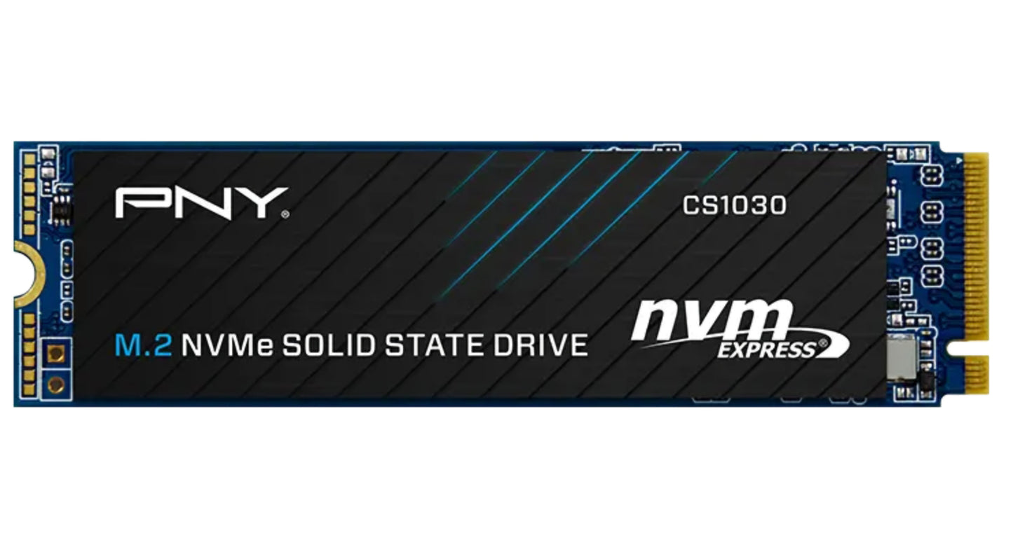 Unidade de Estado Sólido (SSD) PNY CS1030, 250GB, NVMe M.2 2280, PCIe M280CS1030-250-RB