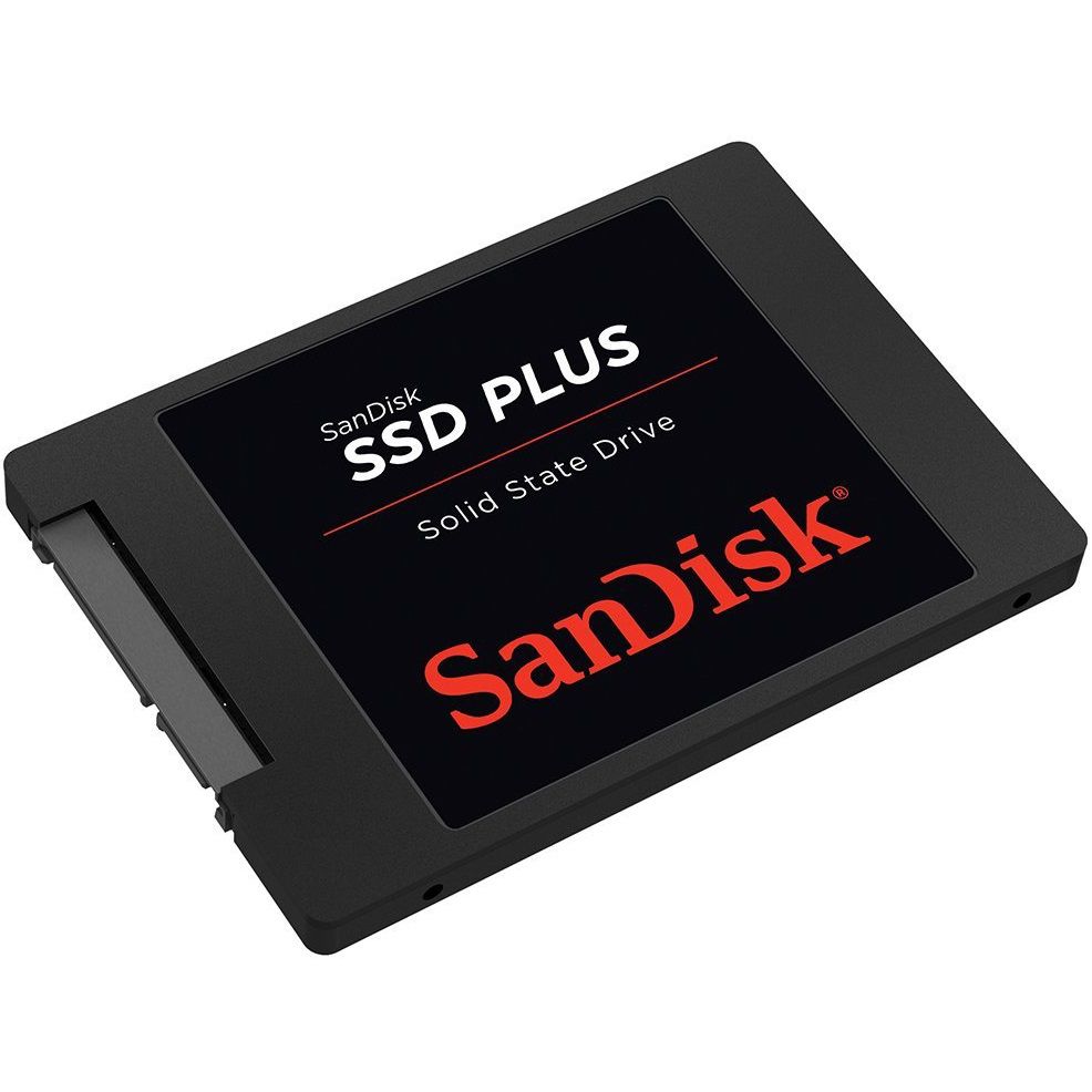 Unidade de estado sólido (SSD) SanDisk Plus, 2,5 polegadas, 240 GB, SATA III SDSSDA-240G-G26 