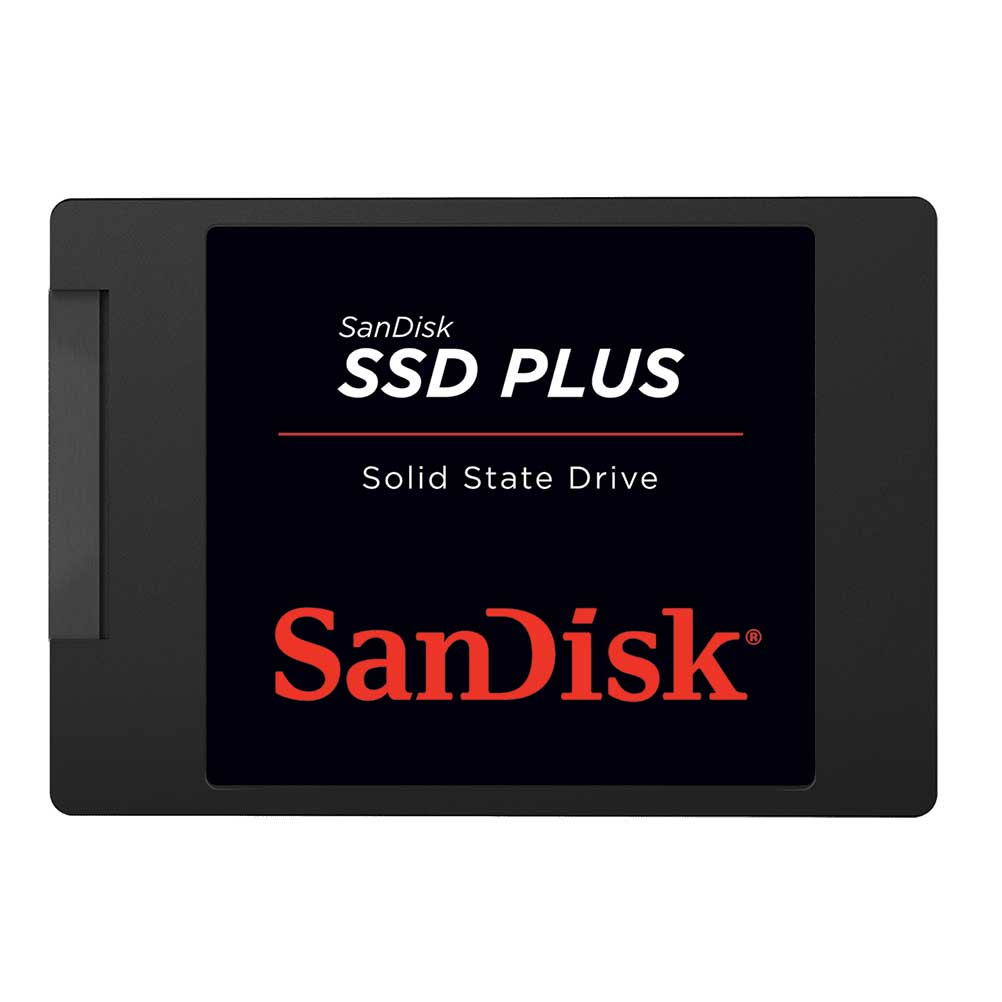 Unidade de estado sólido (SSD) SanDisk Plus, 2,5 polegadas, 240 GB, SATA III SDSSDA-240G-G26 