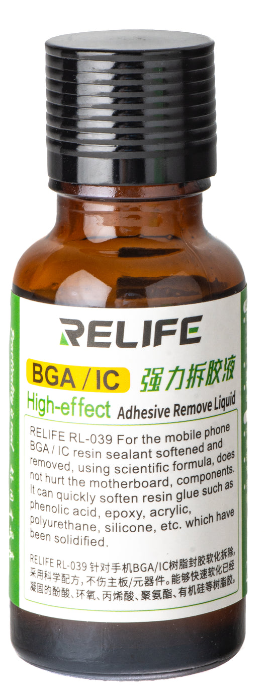 Solução Removedora de Cola Relife RL-039, BGA / IC