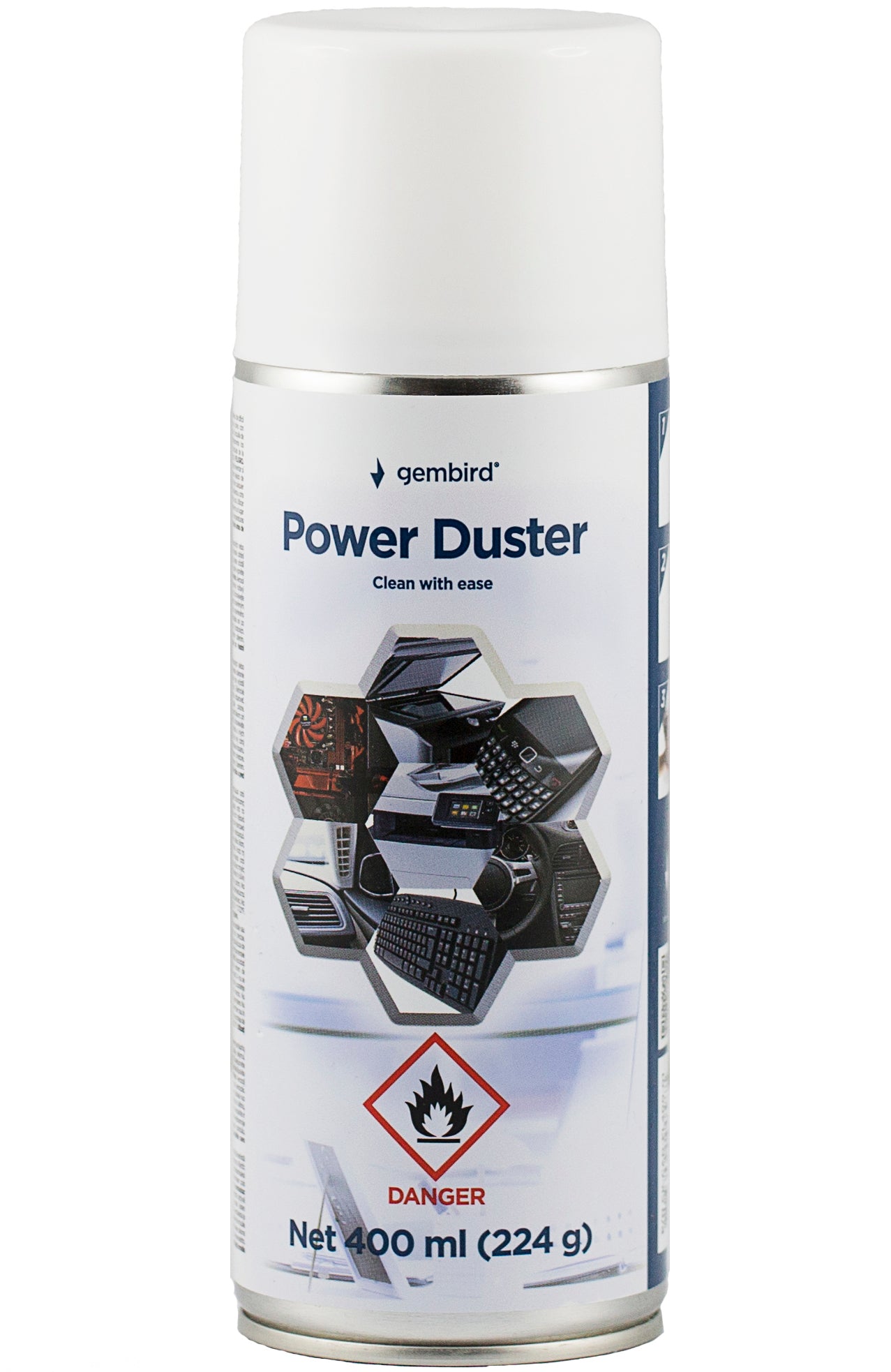 Spray Ar Comprimido Gembird, 400ml CK-CAD-FL400-01