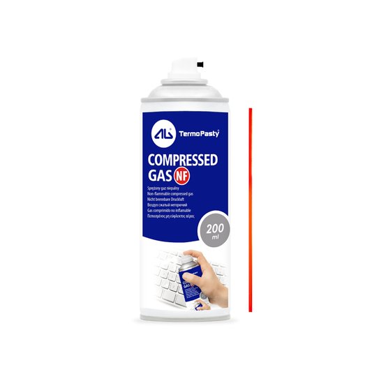 Spray Ar Comprimido AG Termopasty NF (Não Inflamável), 200ml ART.AGT-255