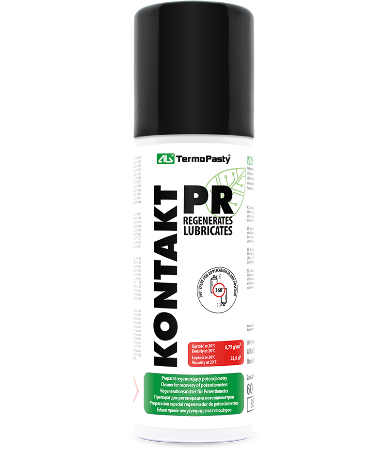 Spray de Limpeza AG Termopastas Kontact PR, 300ml ART.AGT-008