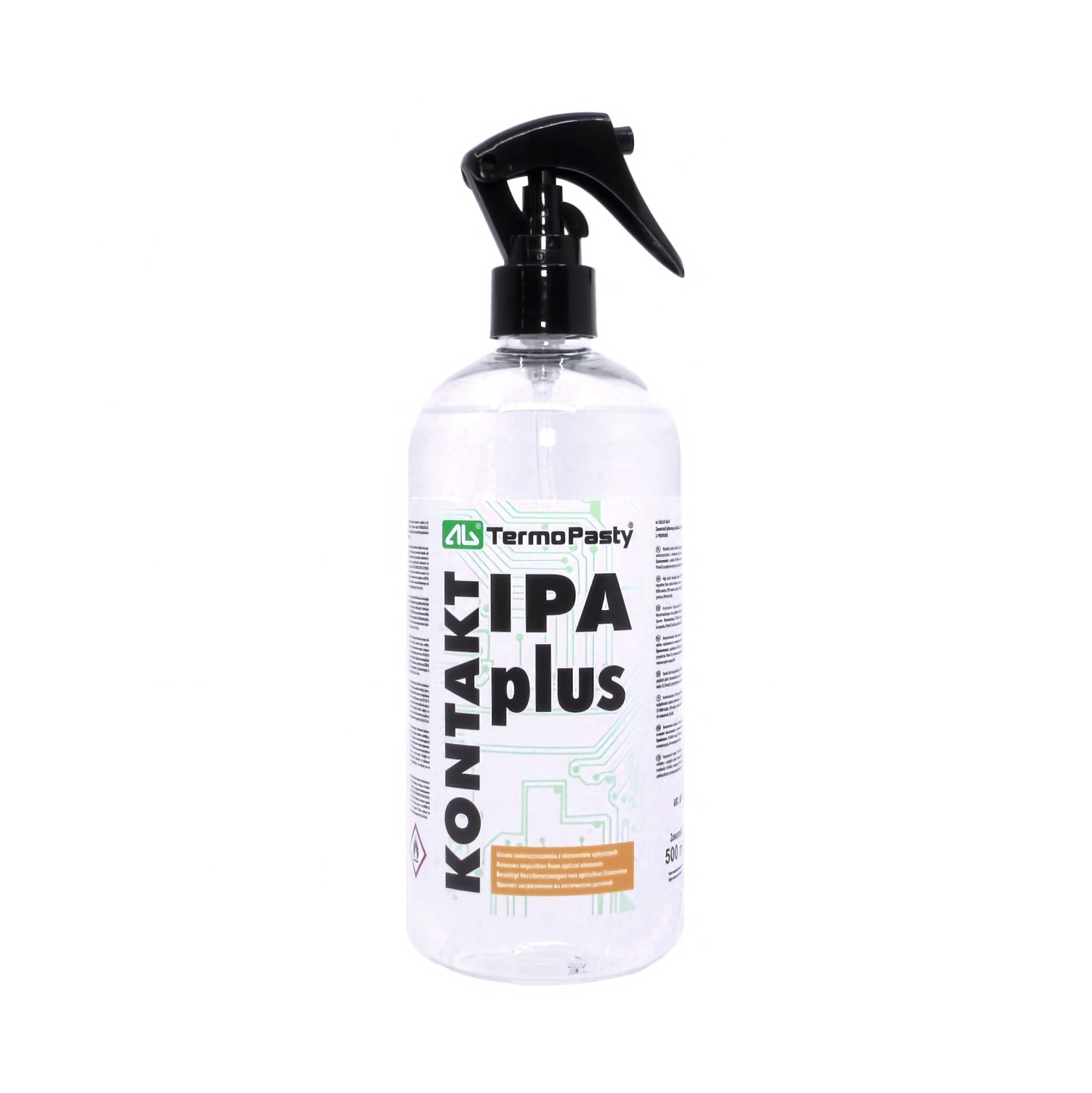 Spray de Limpeza Álcool Isopropílico Termopasty IPA Plus, 500ml ART.AGT-252