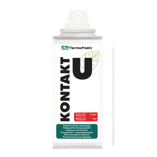 Spray de Limpeza AG Termopasty Kontakt U, 60ml ART.AGT-011